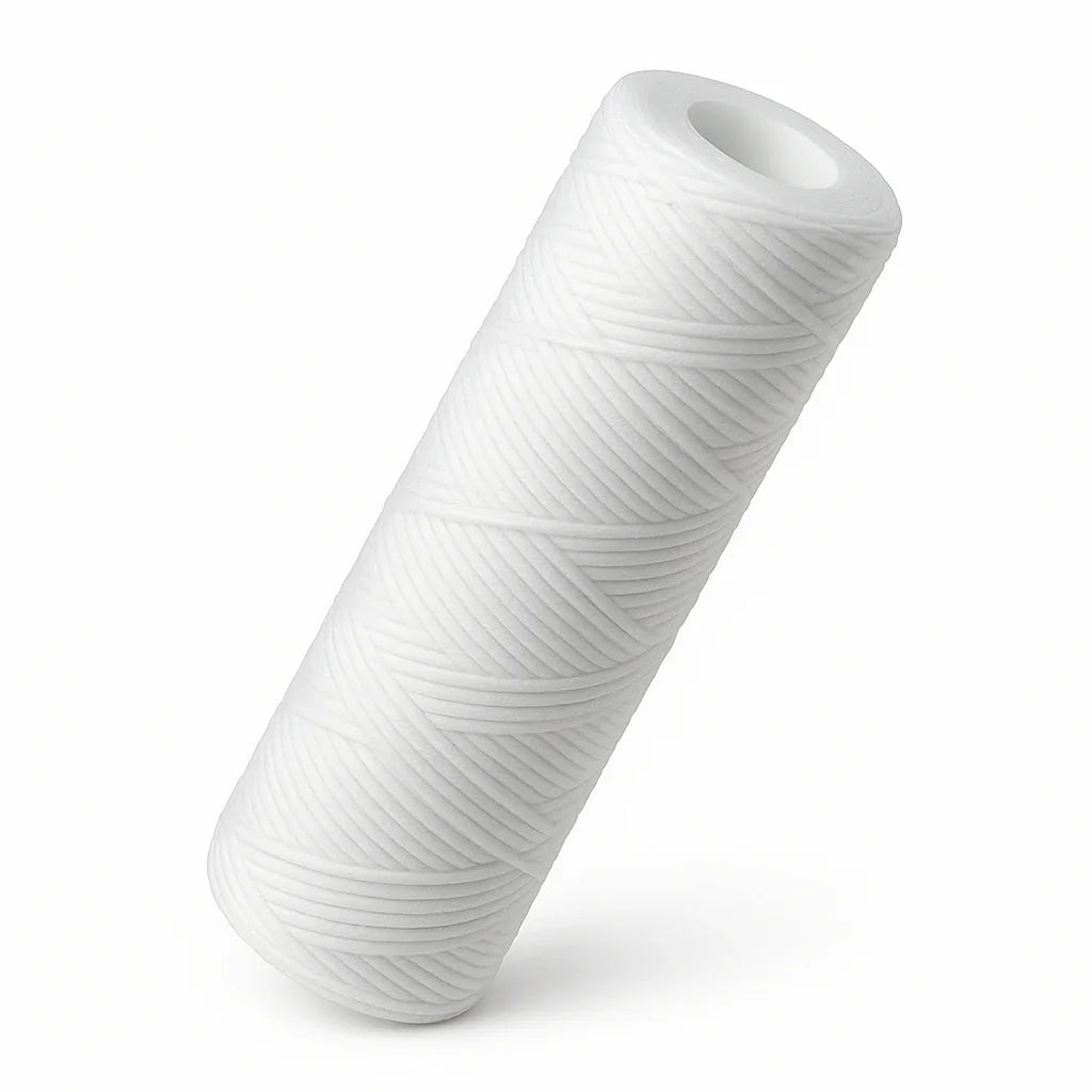 Wit sediment waterfilter patroon voor waterontharder of osmose systeem