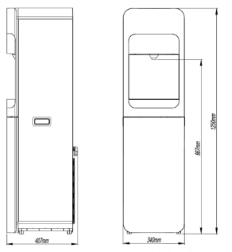 afmetingen drinkwaterfontein