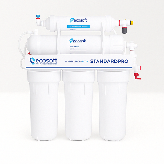 drie filterhuizen en membraan