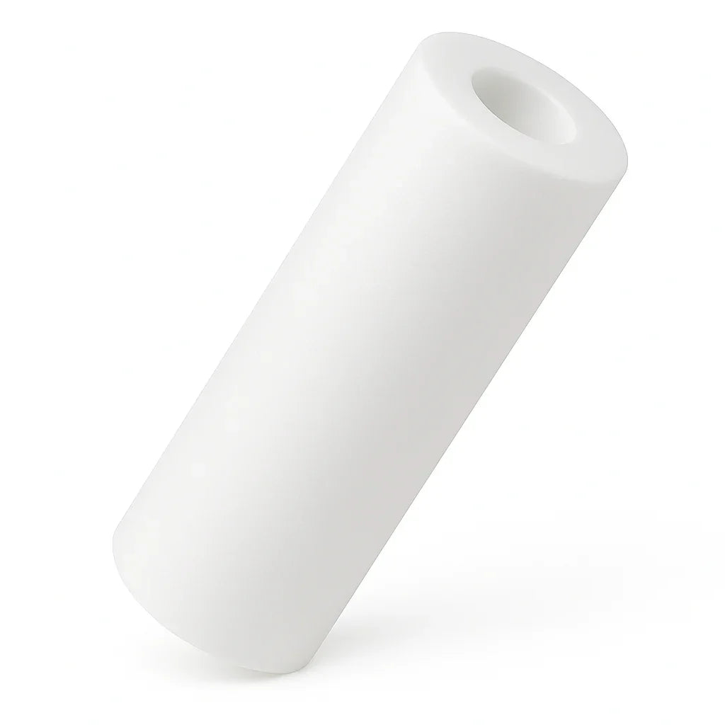 Wit waterfilter patroon, cilindervormig voor waterontharder of waterfiltratie