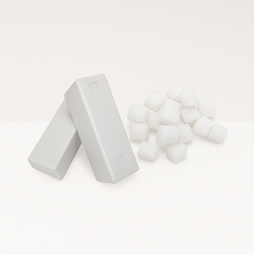 zout blok en pastilles