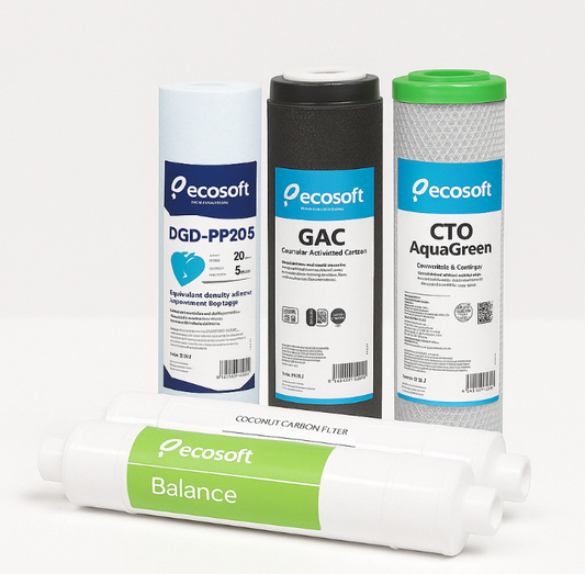 vervang cartouches voor pure balance osmose