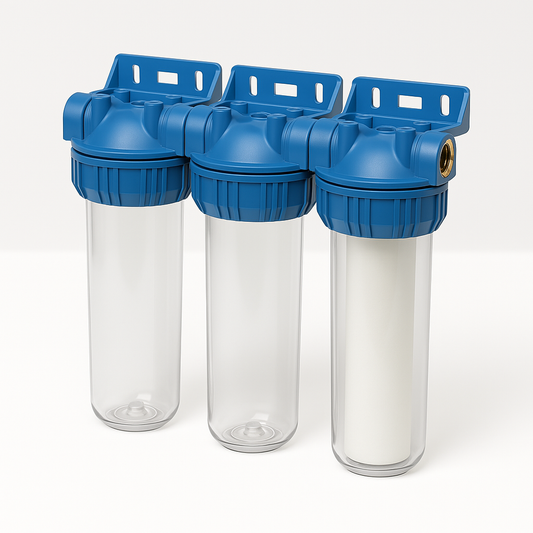 triplex filterhuis blauw/transparant