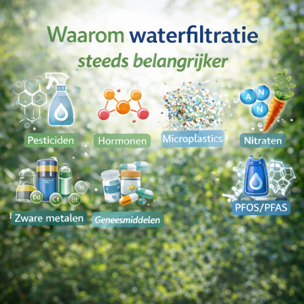 Waarom waterfiltratie steeds belangrijker wordt