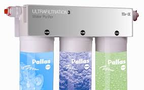 bevestiging van een osmose systeem met drie filters